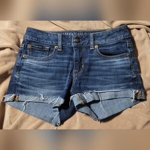 American Eagle Outfitters Blue Denim Shorts